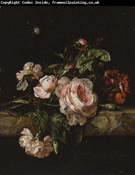 Willem van Aelst Group of flowers